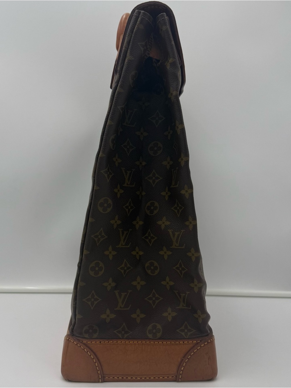 LOUIS VUITTON 1854 PARIS • STEAMER 35 BAG • Made in FRANCE - Picture 13 of 16